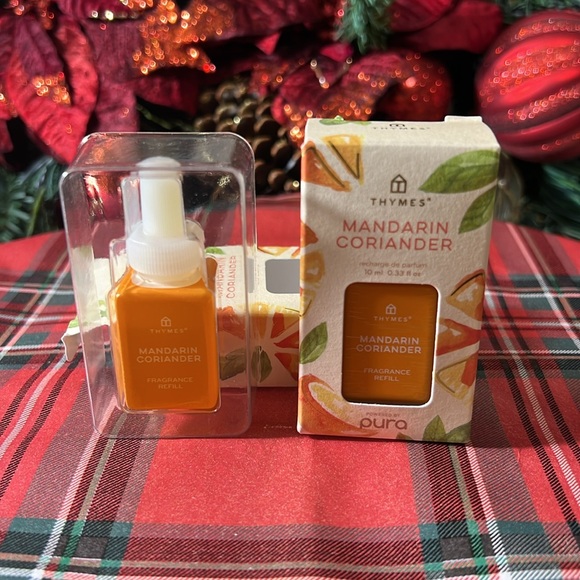 Thymes Mandarin Coriander Pura Smart Home Plug-in Diffuser Refills - Pack of 2 - Picture 4 of 12